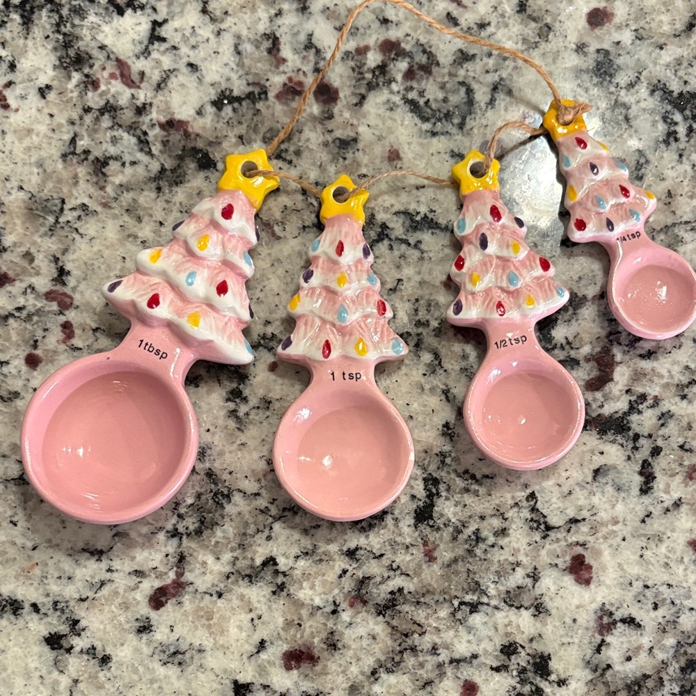 Christmas Tree Measuring Spoons Set aldi merry moments 2025